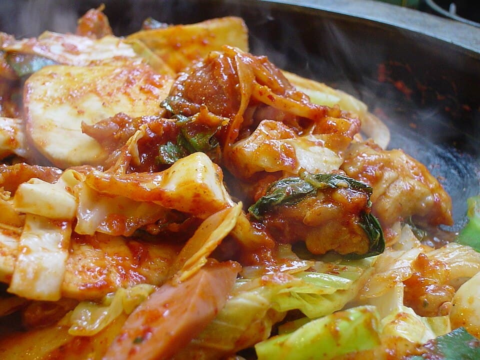 Dakgalbi-bokkeum-bap