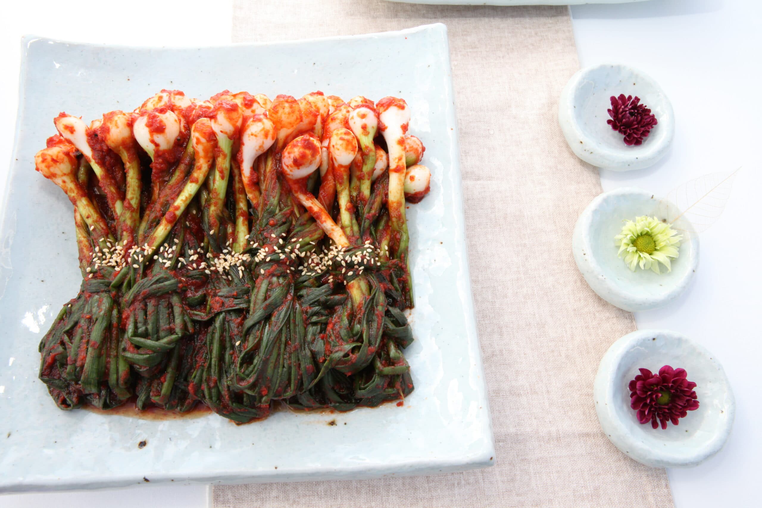 Pa-kimchi (Kimchi de Cebolinha)