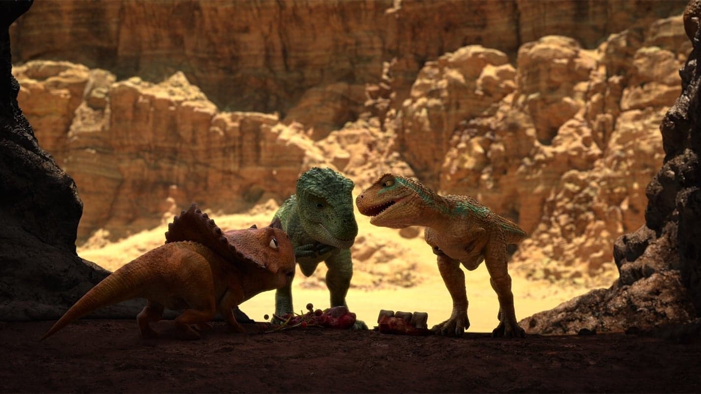 Dino King: Viagem à Montanha do Fogo — imagem de capa