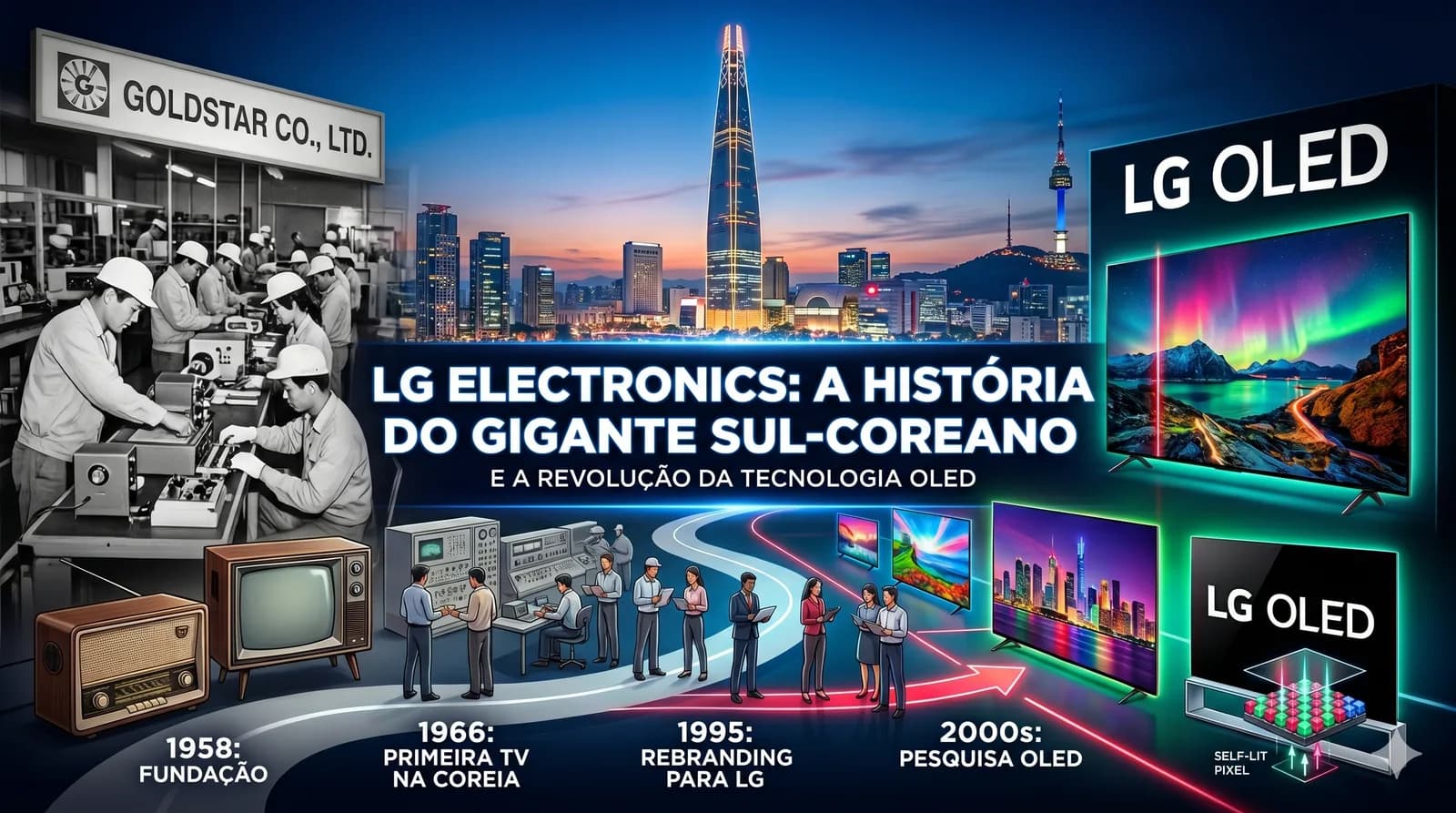 LG: a empresa coreana que reinventou a tela