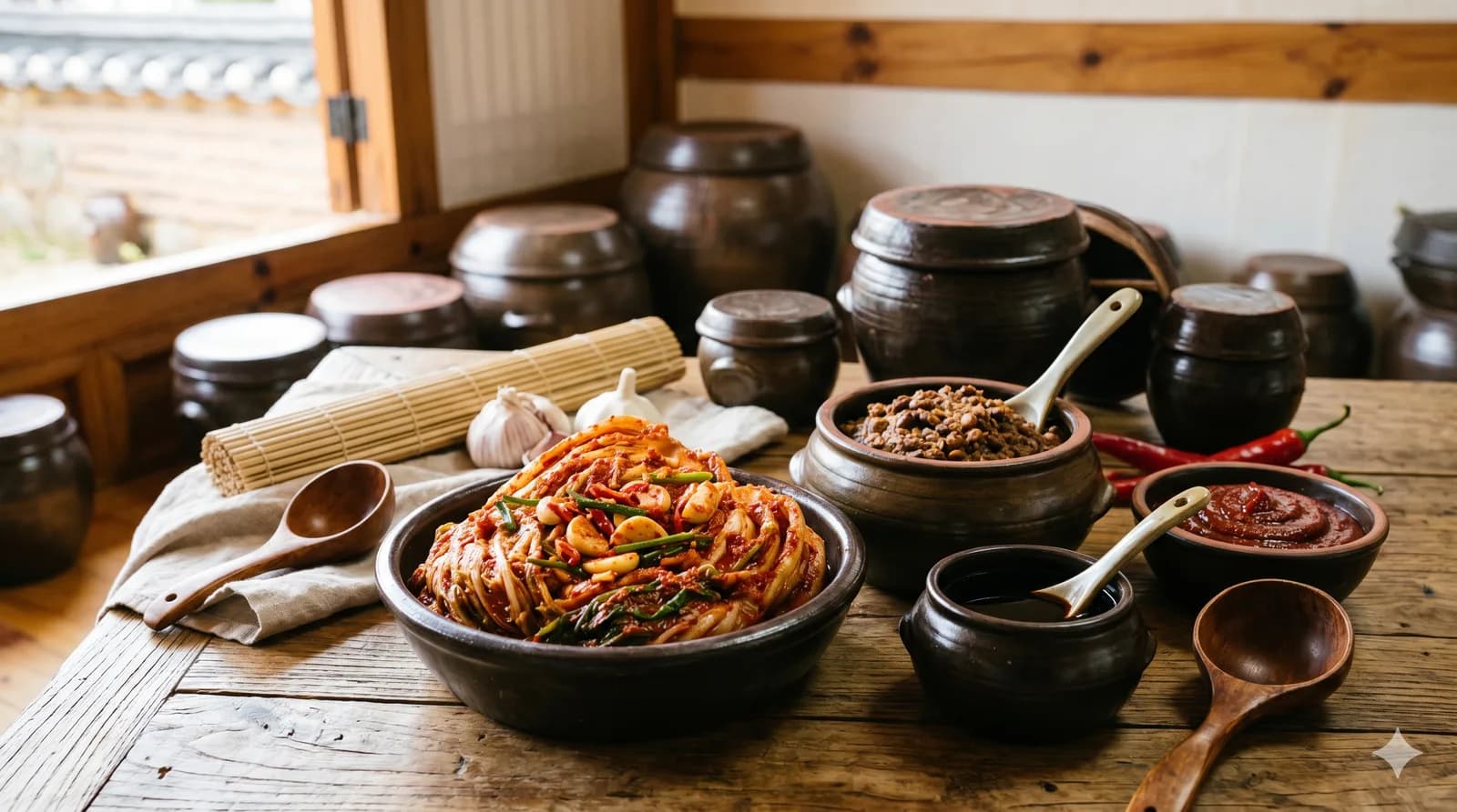 Fermentados coreanos: kimchi e além