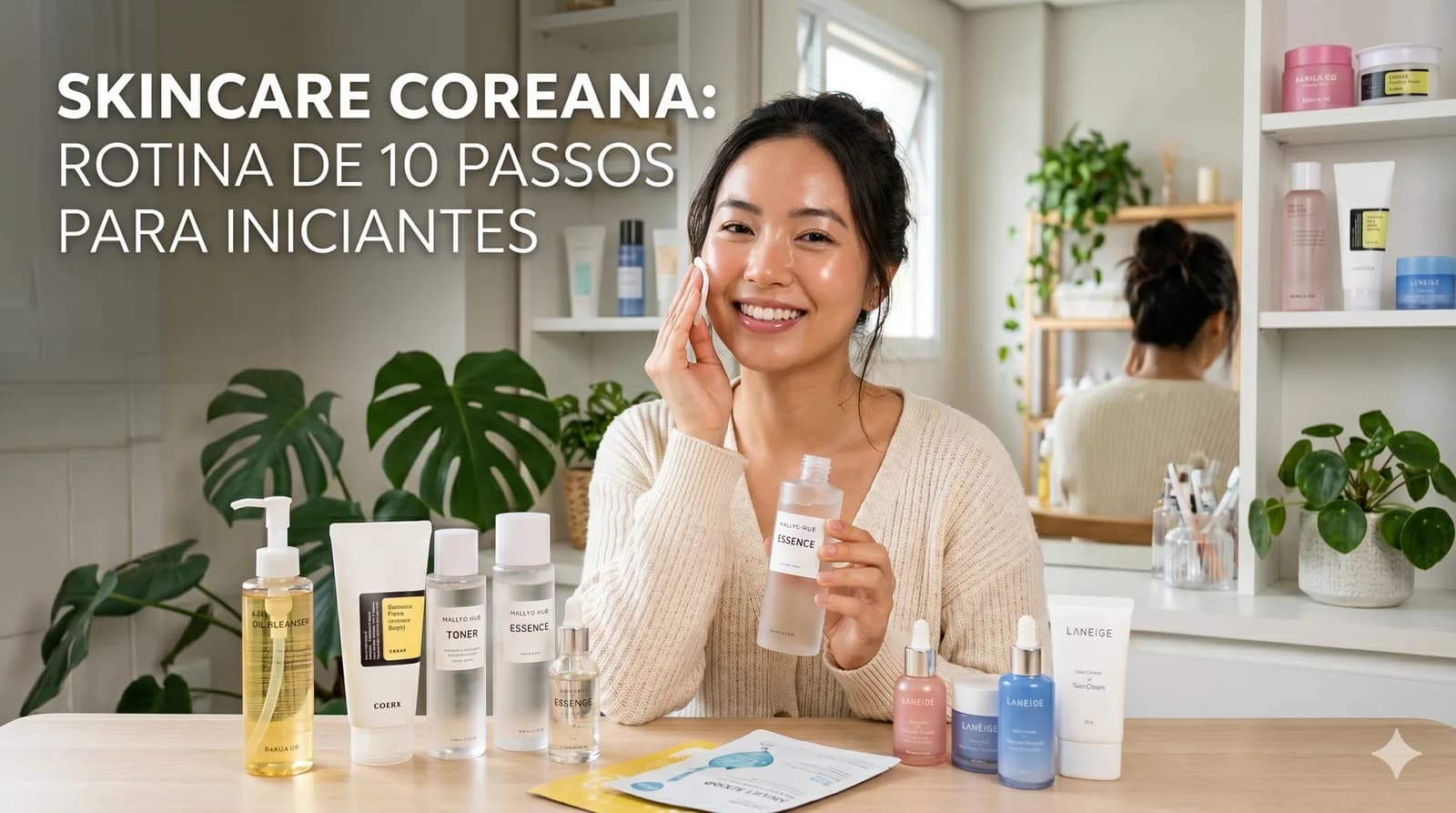 Skincare coreana: o guia da rotina de 10 passos