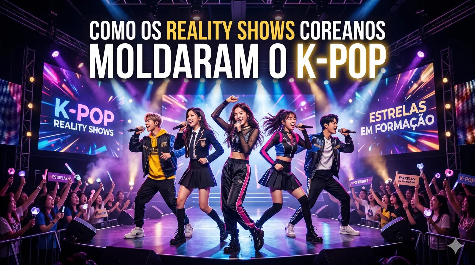 Os 10 Reality Shows Coreanos que Moldaram o K-Pop