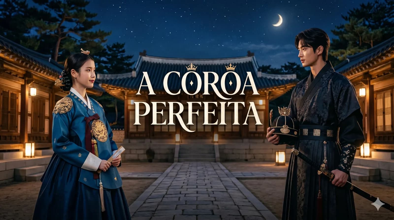 A Coroa Perfeita: IU e Byeon Woo-seok juntos
