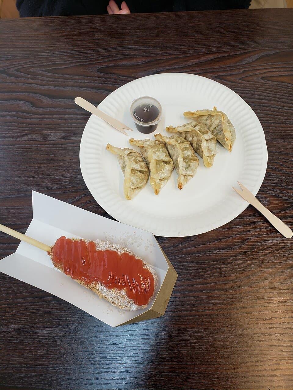 Corn dog coreano