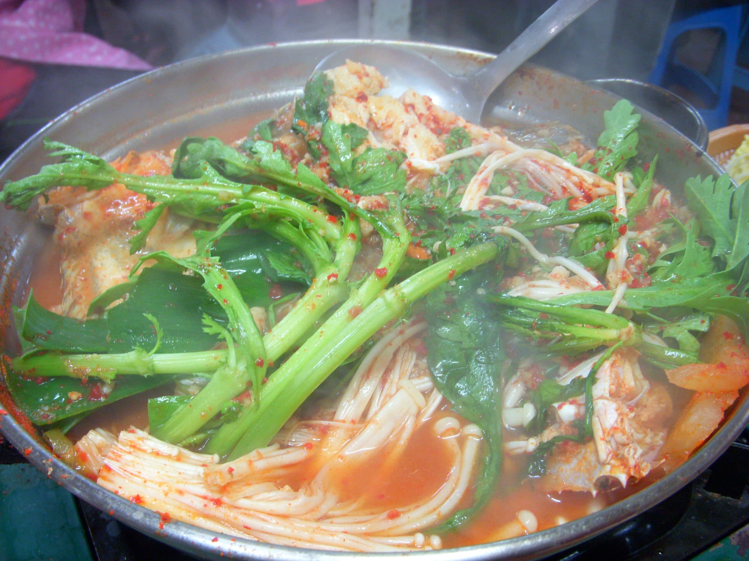 Maeuntang (Sopa Picante de Peixe)
